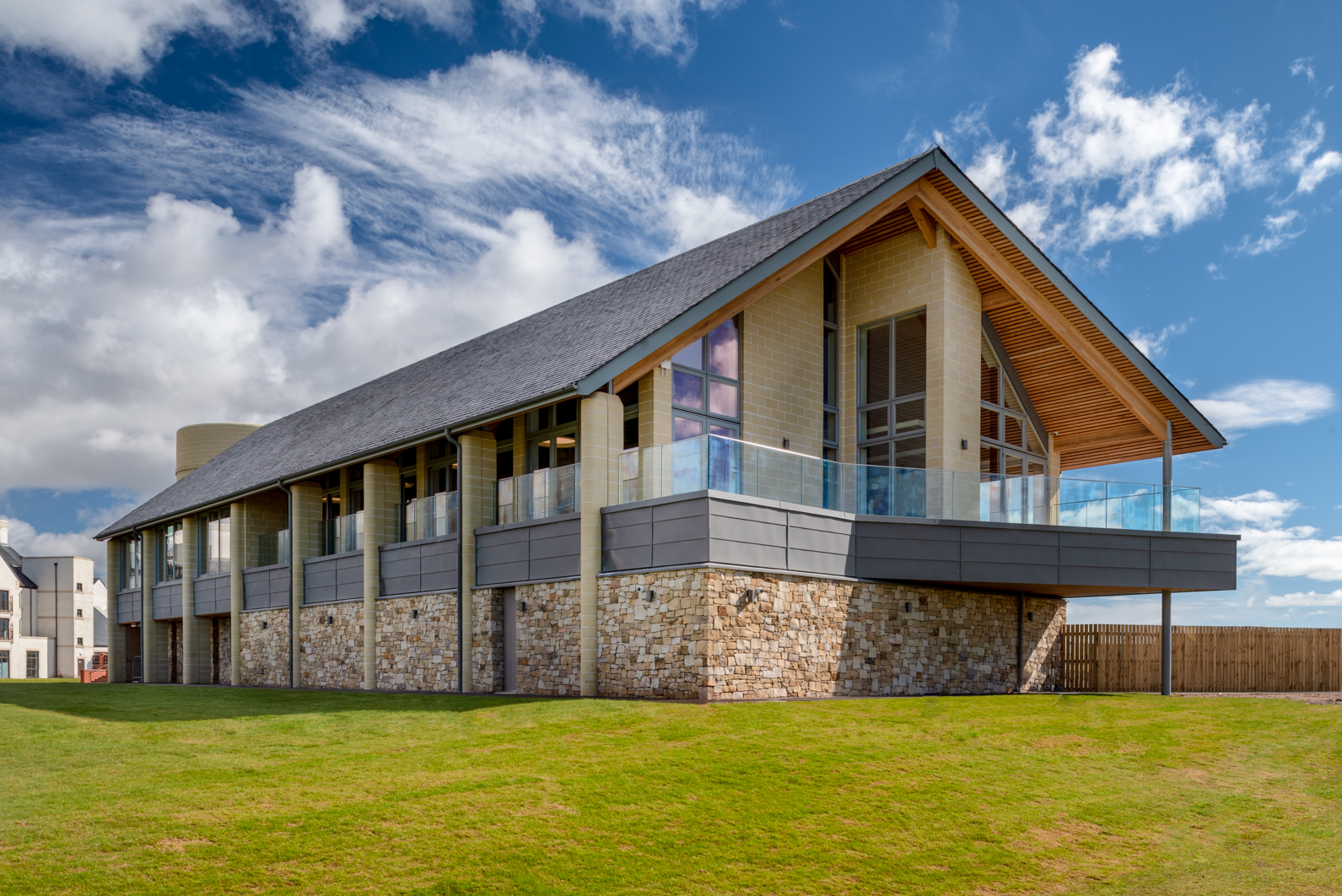 Carnoustie golf links club house
